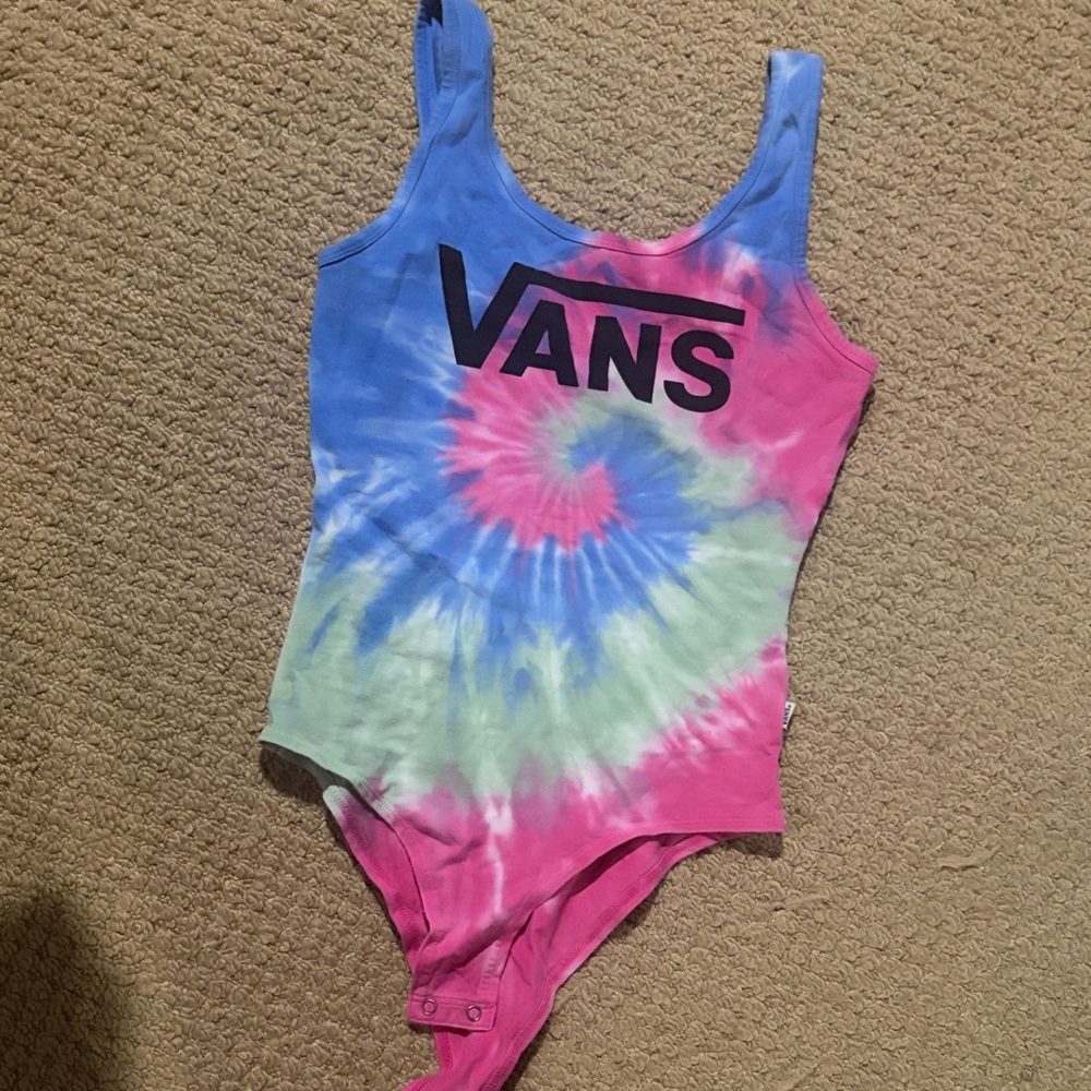 Vans Multicolor Tie-Dye Bodysuit